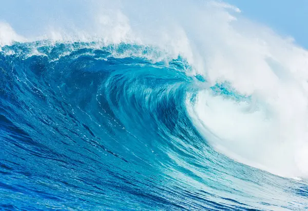 Blue Ocean Wave Background — Stock Photo, Image