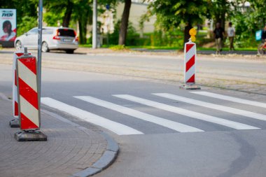 Sokakta trafik ışığı