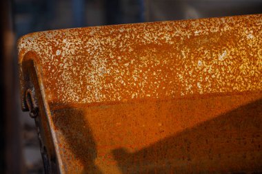 Eski paslı metal dokusu