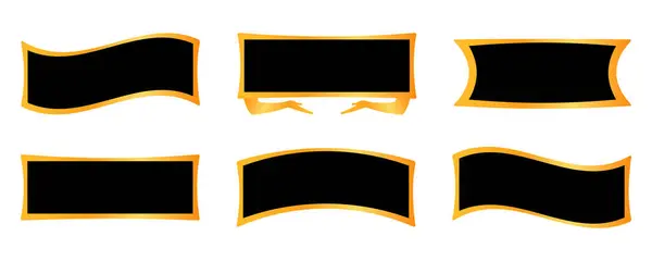 Kopyalama alanı olan altın çerçeveler