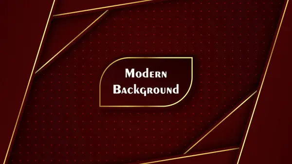 Koyu kırmızı modern arka plan. Altınla soyut arkaplan