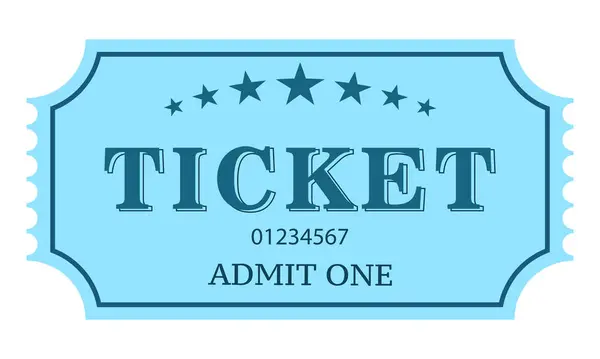 stock vector Ticket vector. Entrance ticket. Cinema, theater ticket. Admission ticket