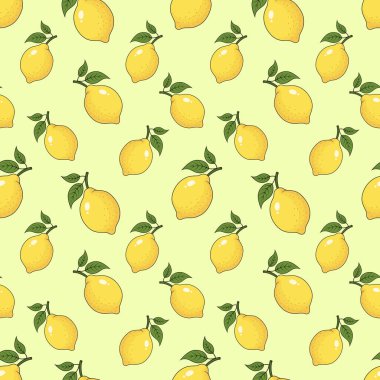 Limonsuz desen. Citrus geçmişi. Limonla tekrarlanan şablon. Yapraksız limon