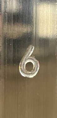 number two on the water surface