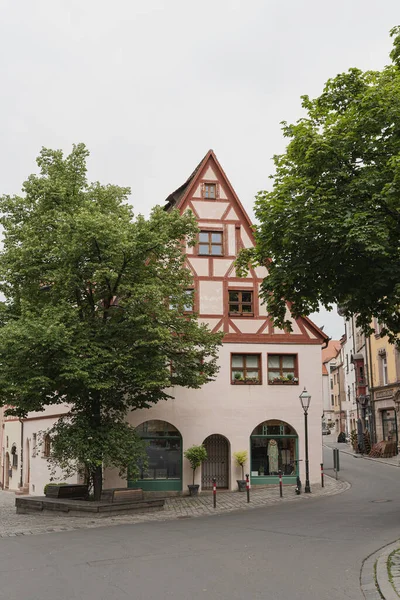 Vecchia Architettura Storica Norimberga Germania Edifici Tradizionali Della Città Vecchia — Foto Stock