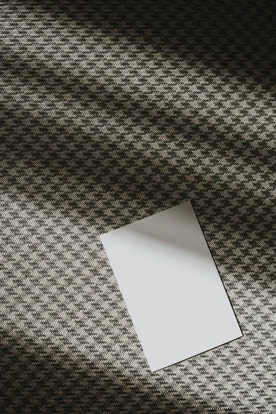 Aesthetic Luxury Bohemian Branding Invitation Card Template Blank Paper Invitation — Stock Photo, Image