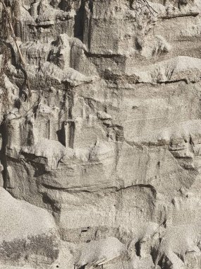 Tarafsız renkli kum yüzeyi. Sandy arkaplanı