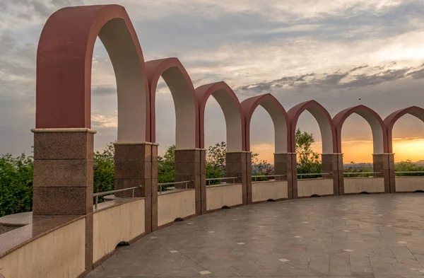 Sunset at Pakistan Monument, Islamabad
