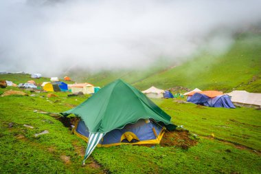 Camping at Ratti Gali Lake Basecamp