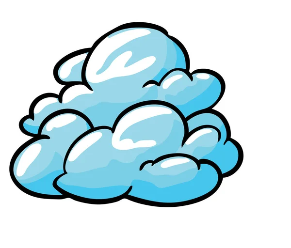 Nubes Cielo Aislado Icono Vector Ilustración Diseño Icono Vector Ilustración — Vector de stock