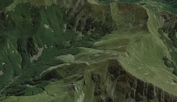 Green tones mountain Arieal view airoplane shot drone view .jpg