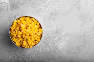 Canned beans. Useful trace elements. Ingredients for cooking with place for text. Proper nutrition, non-GMO. Organic food. Canned food, long-term storage.