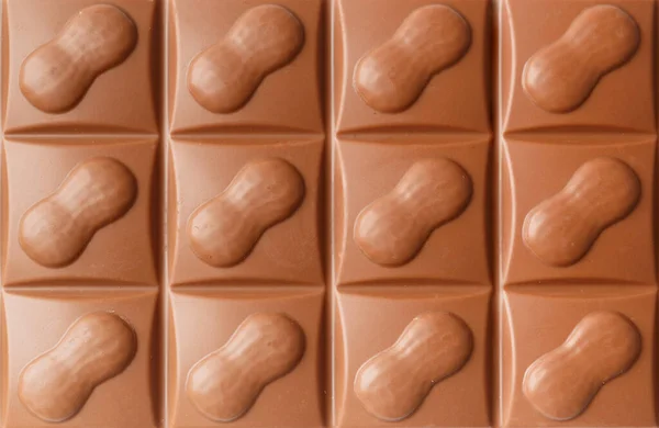 Fundo Chocolate Chocolate Com Leite Close Como Fundo — Fotografia de Stock