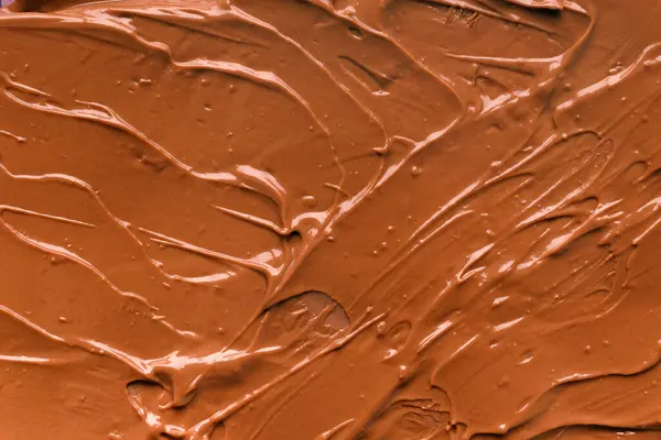Шоколадный Фон Растаявший Шоколад Жидкий Молочный Шоколад Ручной Шоколад — стоковое фото