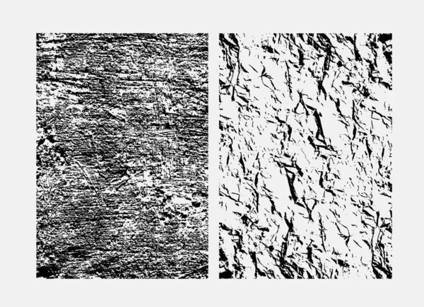 Textures White Black Gray Scratched Background — Stok Vektör