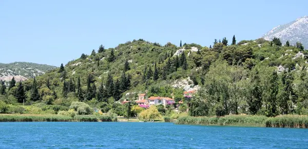 stock image  the lovely Bacina lakes in Croatia