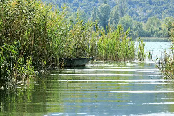 stock image sloop on the Bacina lakes in Croatia