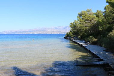 Postira plajı, Brac adası, Hırvatistan