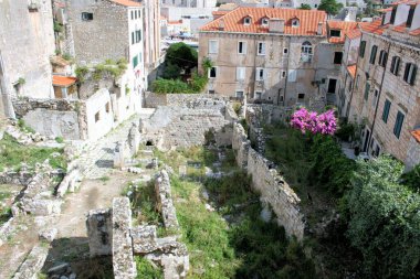 Hırvatistan 'ın Dubrovnik kentinde görüş