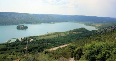 Visovac Gölü, N.P. Krka, Hırvatistan