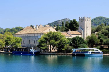 Saint Mary Adası, N.P. Mljet, ada Mljet, Hırvatistan