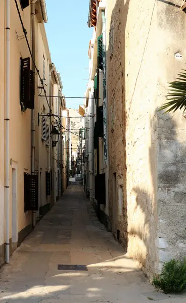 stock image street in Pag, island Pag, Croatia