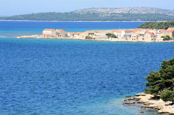 stock image view on the Primosten, Croatia