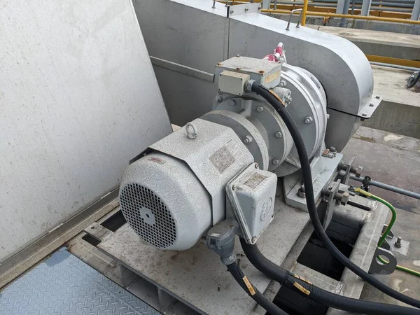 Power Plant Project Activity Water Treatment Plant Checking Equipment Photo — Fotografia de Stock