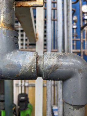 Elektrik santrali projesinin bakım ve sorun giderme ekipmanlarının bir parçası. Fotoğraf endüstri geçmişi, inşaat posteri ve proje içeriği medyası için kullanılabilir.