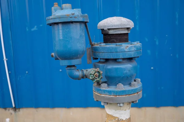 Válvula Ventilación Automática Para Bomba Agua Refrigeración Principal Foto Adecuada — Foto de Stock
