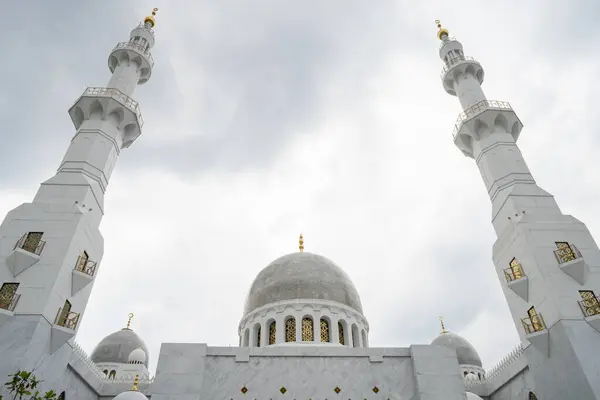 Величайшая Мечеть Соло Центральная Ява Месджид Шейх Заид Фотография Подходит — стоковое фото