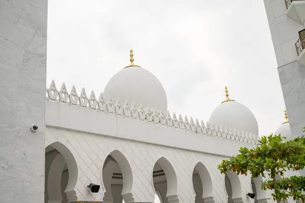 Più Grande Moschea Sulla Solo Central Java Mesjid Sceicco Zayed — Foto Stock