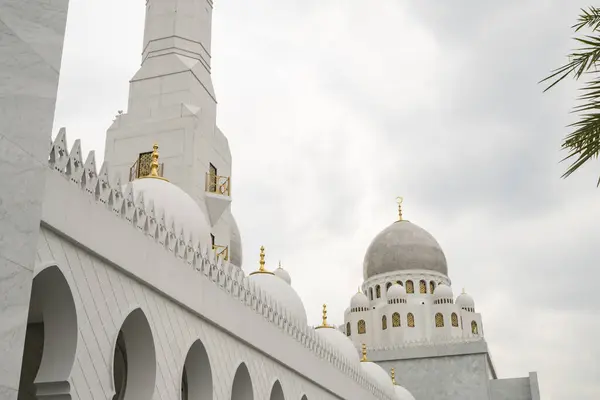 Największy Meczet Solo Central Java Mesjid Sheikh Zayed Zdjęcie Nadaje — Zdjęcie stockowe