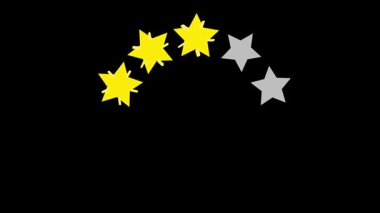 Göz Algılayıcı Renk Paleti 'nde Muhteşem Kelimeyi Gösteren Canlı ve Çekici Grafiksel