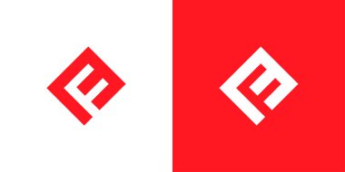 Asgari ve Moda Harfi F M Logo Tasarım Şablonu