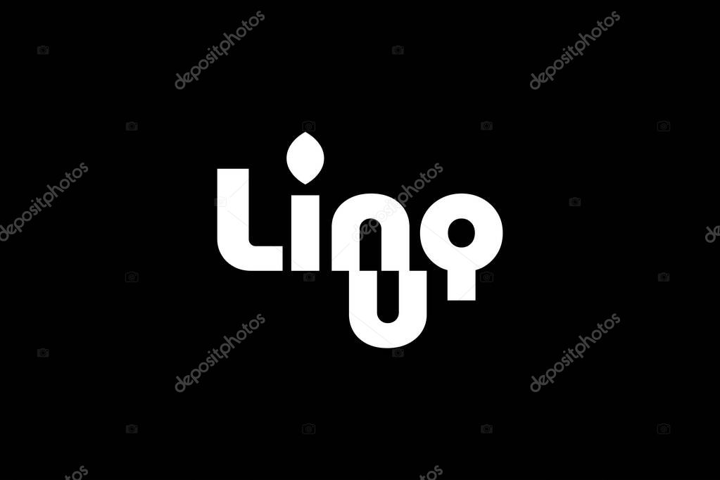 Trendy Professional letter l link logo design vector template