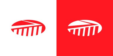 Profesyonel iş büyümesi ok işareti vektör logosu tasarımı