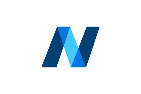 Minimum Harf N vektör logo tasarımı