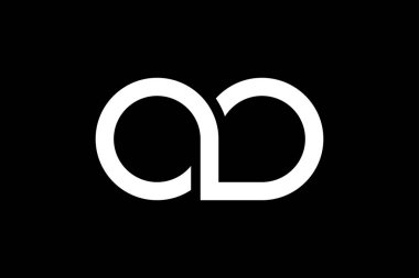 Moda Muhteşem Sanatsal A Başlangıç tabanlı Alfabe Sonsuz Logo Tasarımı