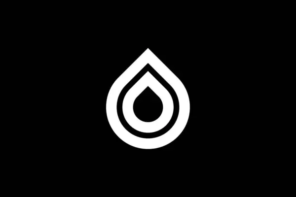 Su Damlası Simgesi Logosu Tasarımı