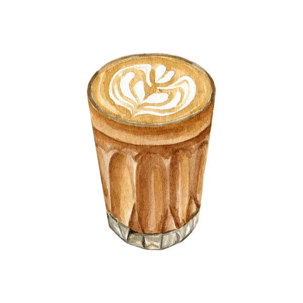 Watercolour coffee drink illustrations. Coffee lovers drink menu for cafe and restaurants. Coffee shop logo. High quality hand drawn food illustrations.