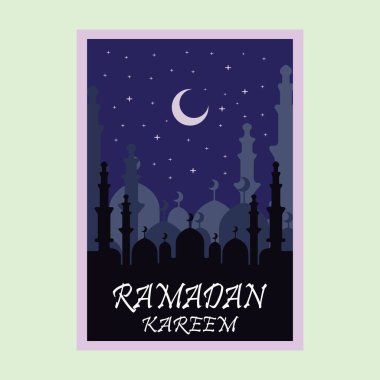 İstanbul hindisi raamadan kareem vintage poster tasarımı