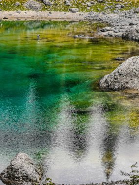 beautiful view of lake, nature, Italy 
