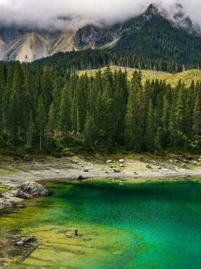 beautiful lake landscape. nature, background, Italy 