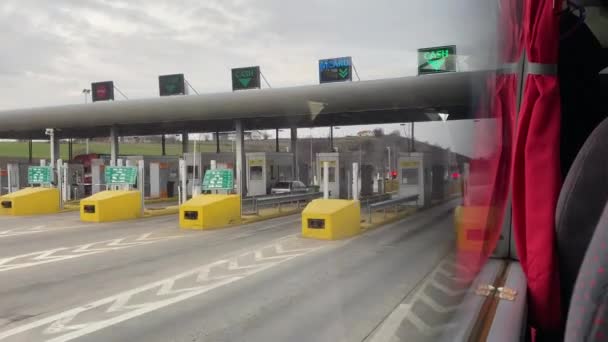 Take Toll Road Car Journey — Video