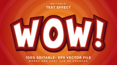 Word Wow Editable Text Effect Design Template, Effect Saved In Graphic Style