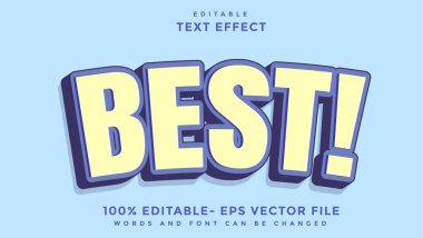 3d Best Editable Text Effect Design Template, Effect Saved In Graphic Style