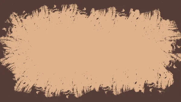 Abstrakt Brun Grunge Textur Bakgrund Bra Användning För Banner Eller — Stock vektor