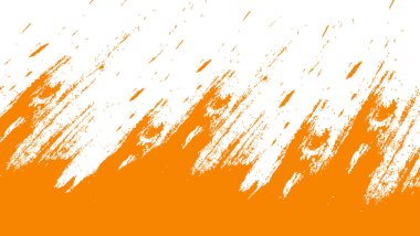 Beyaz arkaplanda soyut turuncu Grunge dokusu Afiş veya Sunum için iyi bir kullanım