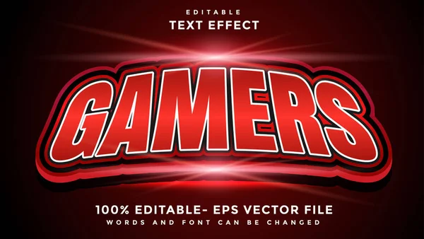 Modern Word Oyuncuları Düzenlenebilir Metin Efekti Tasarım Şablonu, Efekt Grafik Biçiminde Kaydedildi